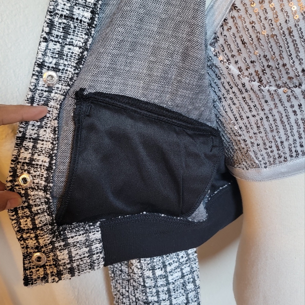 Madden Boucle Bomber Jacket - Picture 7 of 9